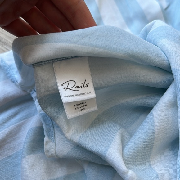 Rails Uli Lace Up Blouse - Picture 3 of 4